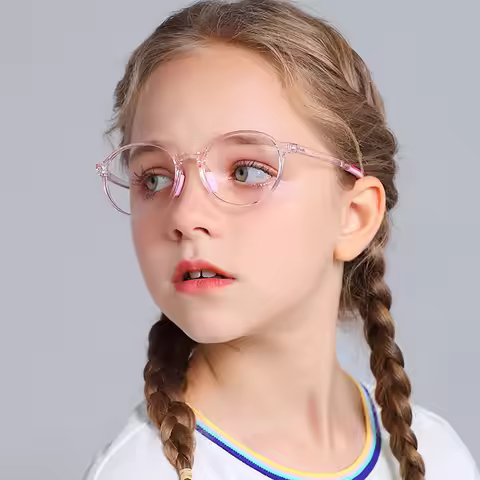 48-18-135 Kid's Eyewear Small Frame Frame TR90 Material Optical Prescription Customization