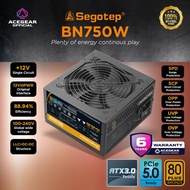 SEGOTEP BN750W (750W 80PLUS BRONZE PSU Flat Cable Non Modular)