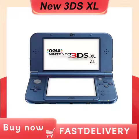Refurbished New 3DS XL/New 3DS LL Handheld Game Console Optional IPS Top Screen/Dual IPS Screen Crac