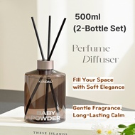 KUNDAL Perfume Diffuser 500ml (2-Bottle Set) | Best-Selling Korean Fragrance