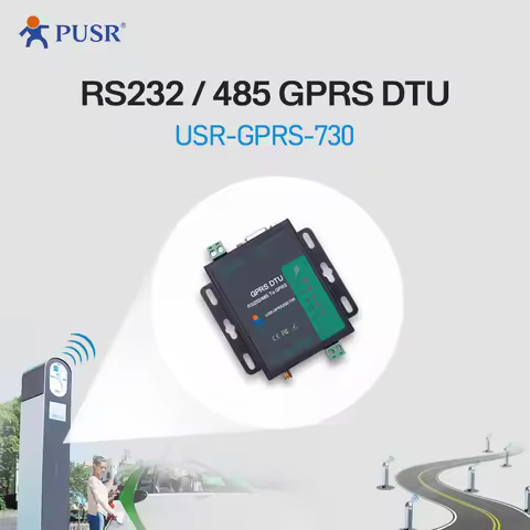 PUSR 2G GSM Modem Serial RS232 RS485 to GPRS Cellular modem USR-GPRS232-730