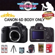 Ready Canon Eos 6D Body Only/6D Bo/Kamera Canon 6D Body Only / Canon