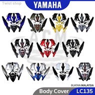 ❂✥YAMAHA 135LC V2 V3 V4 V5 Clutch 5s 5 Stroke 4 LC Body Cover Set Kit Coverset LC135 LCV2 LCV3 LCV4 