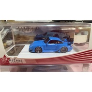 Ready Stock Sale -- Fuelme Fuelme Porsche rwb 993 Sky Blue