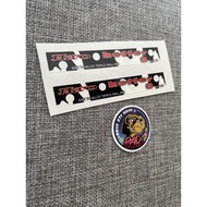 Heffer 3 Haro BMX Rim Decals Set