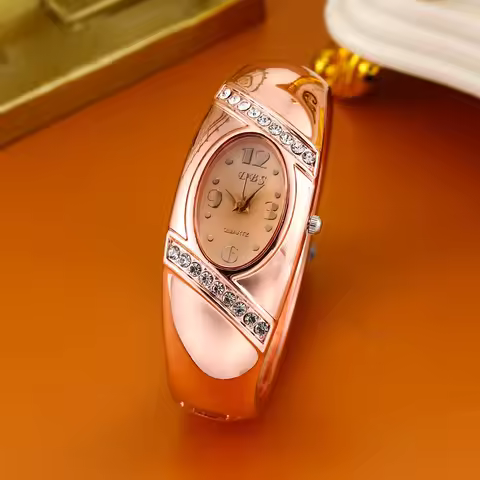 1PC Bracelet Watch, Women's Style, Simplicity, Student Ladies, Small Group Water Diamond Watch, Fash