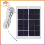 5V Solar Cells 3W Mini Solar Panel Power Bank Battery System for DIY Outdoor Activity Cellphone Char