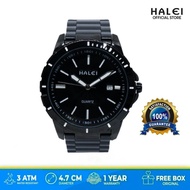 Jam Tangan Pria HALEI  8033 Original Water Prof Baja Stainless Steel Mewah Anti Air Free Box | Jam Tangan Pria Sporty | Jam Tangan Cowok | Jam TANGAN Import | RANTAI Baja | Free Box