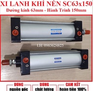 Xi Lanh Nén khí Vuông SC63x150 Đường kính Phi 63mm Hành Trình 150mm