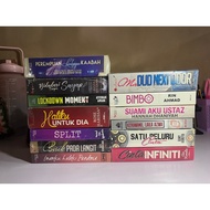 NOVEL BARU / PRELOVED KARYA CIK TET ROSE HARISSA RIN AHMAD SITI KHADIJAH EZZA MYSARA AYESHAH AMANI M
