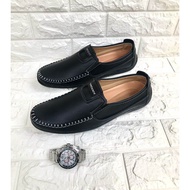 Giày lười nam cao cấp kiểu dáng đẹp da mềm mã GM03 màu đen mẩu mới nhất thị trường