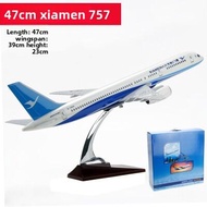 Boeing 737 Xiamen Air 32cm Static Model Plane 20cm 757 Static Display Item 47cm Space Aeronautical M