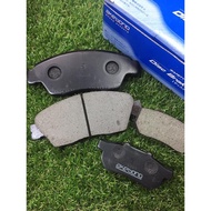 ผ้าเบรคหน้า หลัง Honda civic fd accord jazz ยี่ห้อ akebono ปี2006-2011