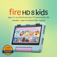 ---沽清！Out of stock！售罄！----Amazon Fire HD 8 Kids (2022 release) tablet for ages 3-7，8" HD display，32 