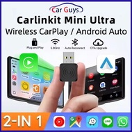 2025 Carlinkit mini Ultra wired to wireless carplay Adapter Carlink kit box android auto wireless do