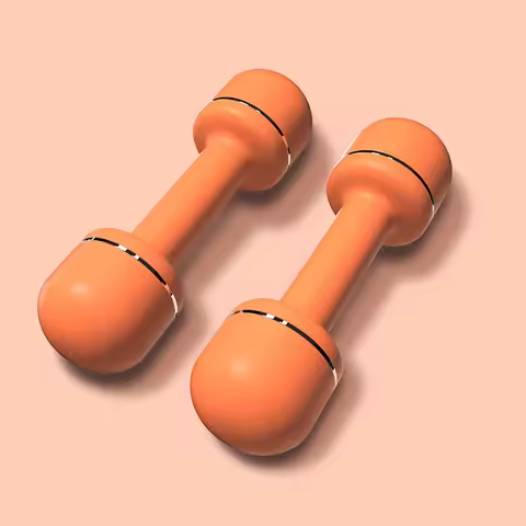 Fitness Strength Training Home GYM Set of Adjustable Dumbbells for Lady 4kg 6kg