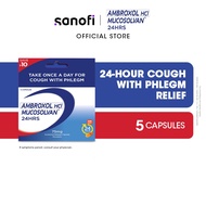 Mucosolvan 24HRS for Cough with Phlegm - 5 Capsules