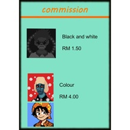 Commission pixel art