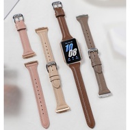 Elegant Slim Leather Strap For Galaxy Fit 3 Strap Bracelet Replacement Galaxy Watch 7 Strap Soft Gal