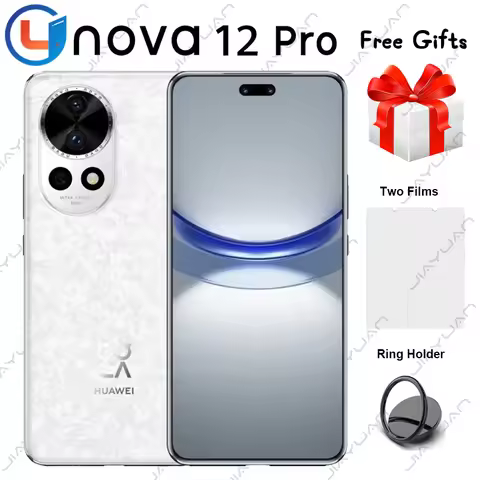 Original Huawei Nova 12 Pro 6.76" 120Hz Screen Kirin 9000S HarmonyOS 4.0 Camera Battery 100W SuperCh