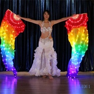 LIDU1 Flexible LED Dance Fan Illuminated Stage Performances Fan for Stage Shows and Parties