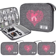 New data cable storage bag cable storage bag gadget digital bag usb cable storage hard drive travel 