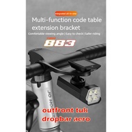 OutFront Barfly for Dropbar Aero Oval GoPro Mount computer mount