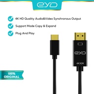 EYD HDTV04 Type C To HDMI 2.0 Cable USB C To HDMI 4K/60HZ High Speed Cable(1.8M)