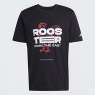 Rooster From The East PSM x Adidas Black Regular T-Shirt Adidas T Shirt