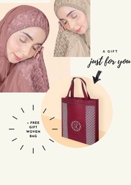 🔥PROMOSI🔥Telekung Siti Khatijah Tiara-FREE BAG+FREE GIFT(ETA:2024-3-31)