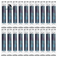 20Piece Metal Internal Flex Frames Kiss Clasp Kiss Lock Purse Frame Silver
