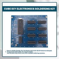 [LYH Store] ExclusiveElectronic Toy Electronics Soldering Kit 8x8x8 3MM Squared LED 4.5-5.5V Mini 3D