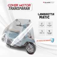 Transparent Lambretta Matic Motorcycle Body Cover Lambretta V200 V125 V50 Plastic Motorcycle Cover L