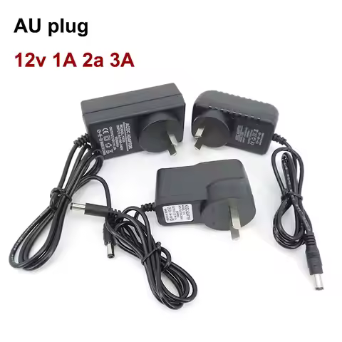 AU NZ Plug AC 220V to Transformer Australia DC 12V 1A 2A 3A 2000ma 3000ma Power Supply Charger Adapt
