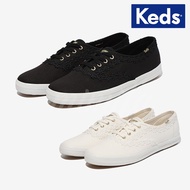 [KEDS KOREA] 100％ Authentic Women Champion Crochet Trim Korean Fashion