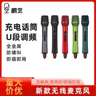 New Wireless Suction Charging Microphone TX-12 One for Two Wireless Microphone Household k-Song Outd