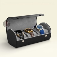 Traveler Watch Case Tube 3-Slot Jumbo Sports Watch Case