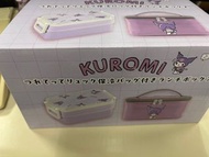 2024 Sanrio Kuromi 保冷 保溫袋 連 午餐盒 便當盒 飯盒
