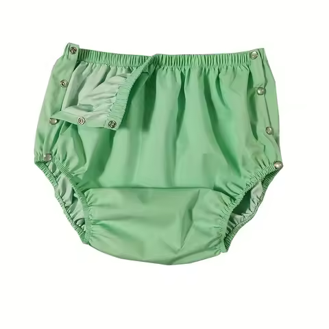Adult Cloth Diaper Incontinence Snap-on Nappy Pants