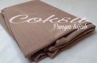 hijab khimar syari 2 layer ceruty babydoll
