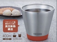日本Thermos 保溫杯-400毫升(紅/啡）