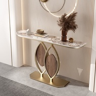 Italian style luxury foyer cabinet foyer storage rack living room decoration high-end foyer table