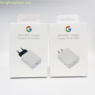 For Google 30W Fast Charger EU/US/UK Quick Charging Travel Adapter Usb C To Type C Cable For Pixel 7