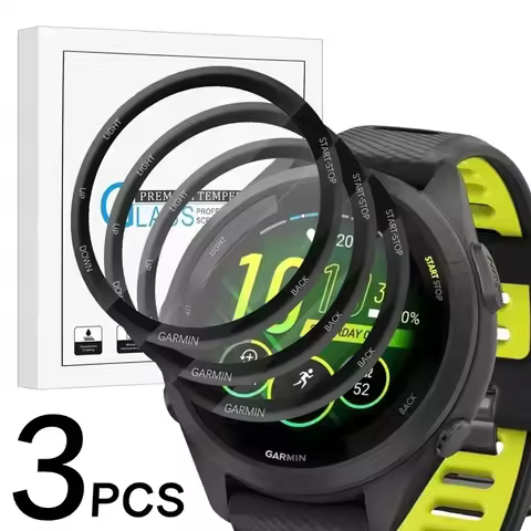 3D Curved Protective Film For Garmin Watch Forerunner965 VIVOACTIVE 5 Soft Clear Screen Protector fo