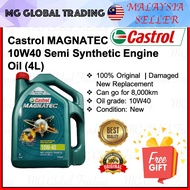 Castrol MAGNATEC – Semi Synthetic 10W 40 / 10W40 / 10W-40 engine oil / motor oil (4L)