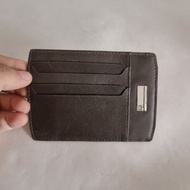 意大利 SKAP 深啡色皮革 卡片套