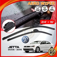 VOLKSWAGEN JETTA 2006 - 2015 | Premium Quality Twin Aero Wiper Kereta Wiper (24" + 16")