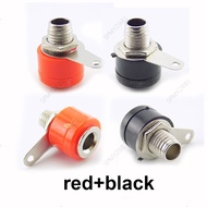 1pair Red and Black Binding Post Female Socket Jack Banana Plug Connector 4MM Banana socket Terminal