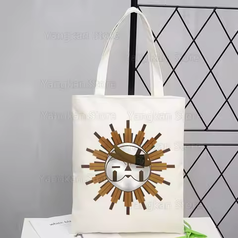 Clair Obscur Expedition 33 Design Shoulder Canvas Bags Large Capacity College Harajuku Handbag Women