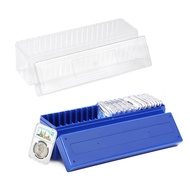 1Pcs Plastic Coin Slab Storage Box Case 20 Slots Slab Coin Holder for PCGS NGC PCCB Coin Display Sla